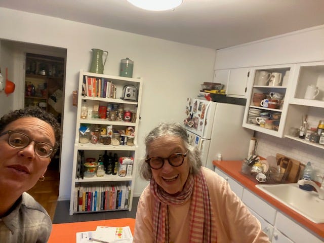 Ilana Kaufman with her mother, Lillian Kaufman, share a selfie recently in Peekskill, New York.