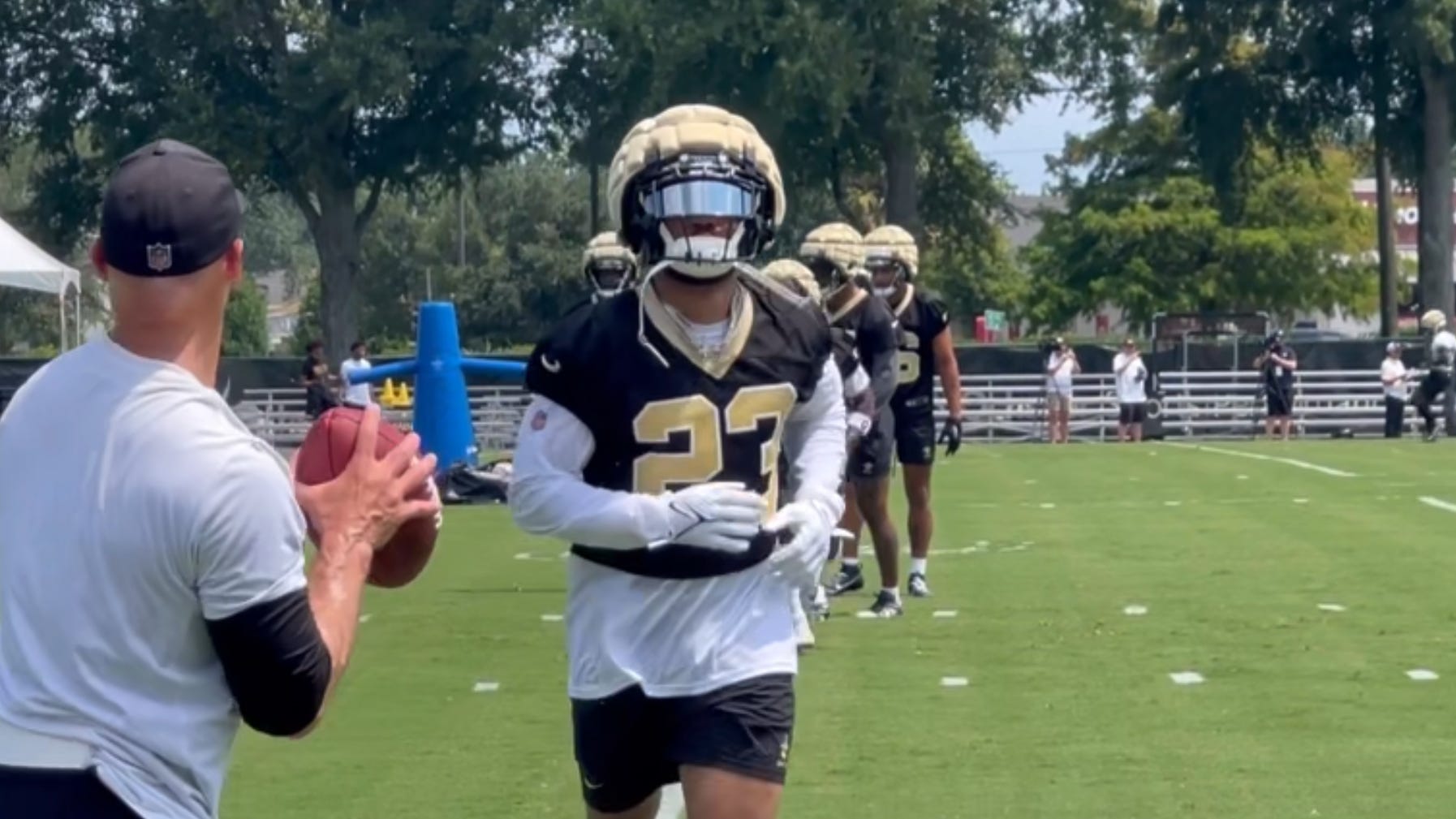 Saints minicamp takeaways, Day 1: Lattimore and Kamara make 2024 practice debuts
