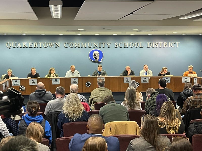 Quakertown school board meeting