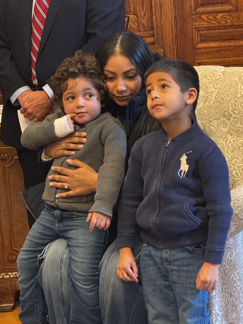 Ian Pereles was 2-years-old at the time of the fire, and turned 3 while recovering from critical injuries.