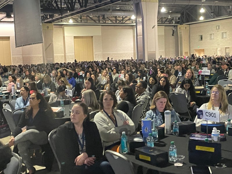 Thousands of women gathered at the Pennsylvania Convention Center on Thursday for the annual Pennsylvania Conference for Women.