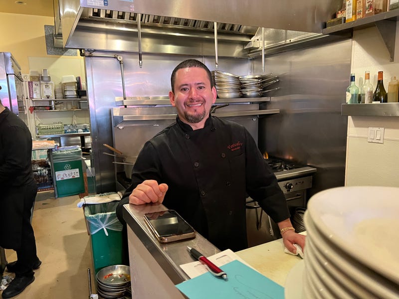 Ramiro Cortez, owner of Venticellos Ristorante Italiano on 1st Street.