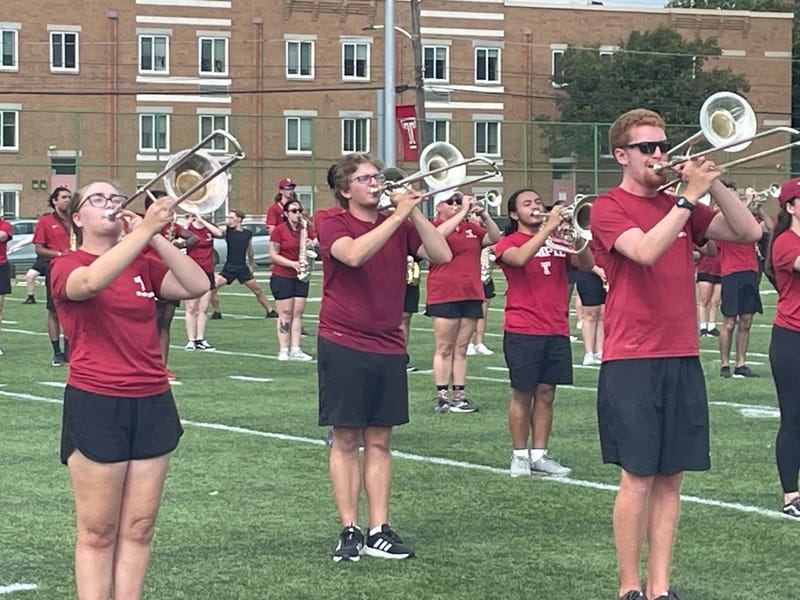 Temple University marching band