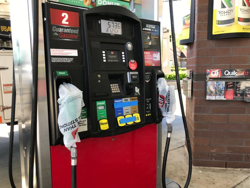 Gasoline shortage at a Greenville QT