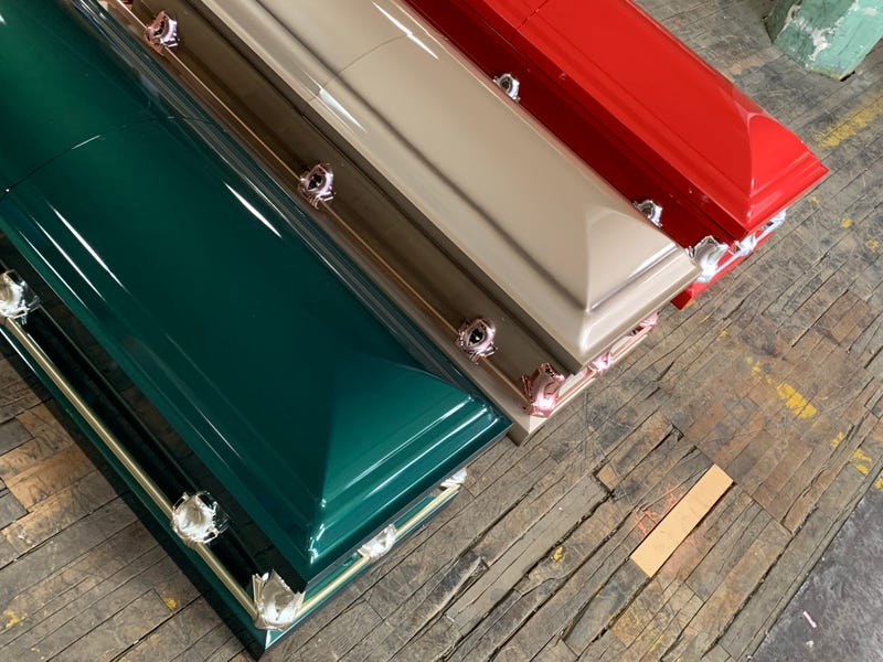 Titan Casket photo.