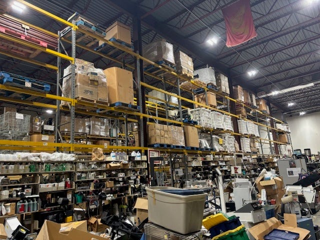 The University of Minnesota's Reuse Program Warehouse. 