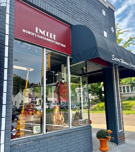 Encore Women's Consignment Boutique in St. Paul.