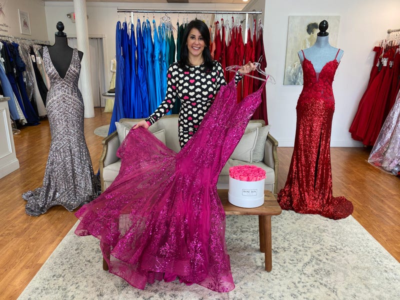 Dina Daubenberger, owner of PromMiss Dresses.