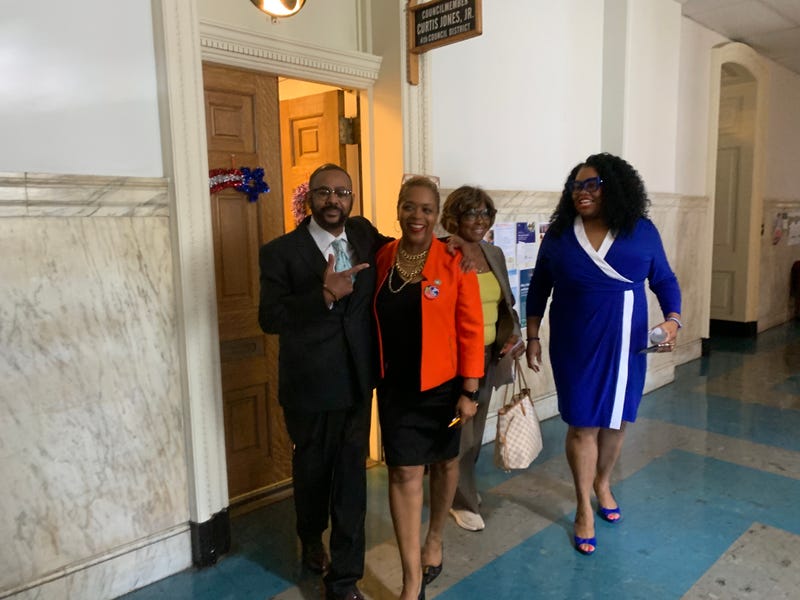 Cindy Bass and Curtis Jones