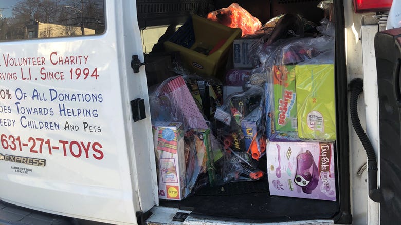 'We've never seen need like this:' Long Island charity makes urgent call for toy donations