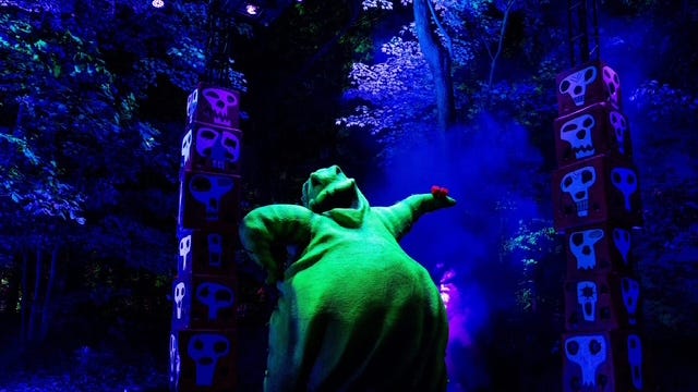 Disney Tim Burton's The Nightmare Before Christmas Light Trail