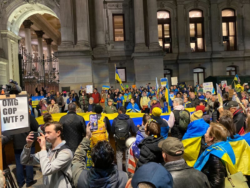 Ukraine rally