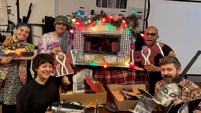 Manual Cinema's latest holiday production, "A Christmas Carol"