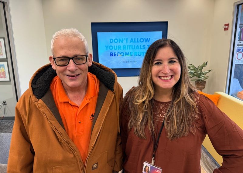 Charlie Gischlar, Deputy Director, Office of Communications, Maryland State Highway Administration with Gina Crash 