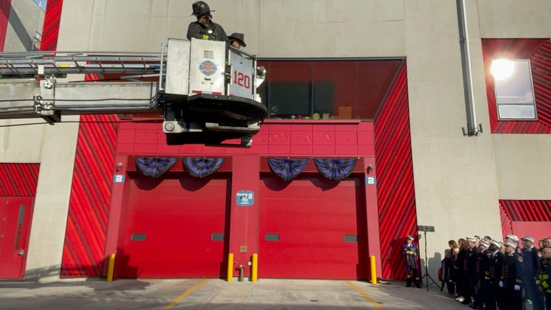 FDNY bunting ceremony honoring firefighter William “Billy” Moon II 