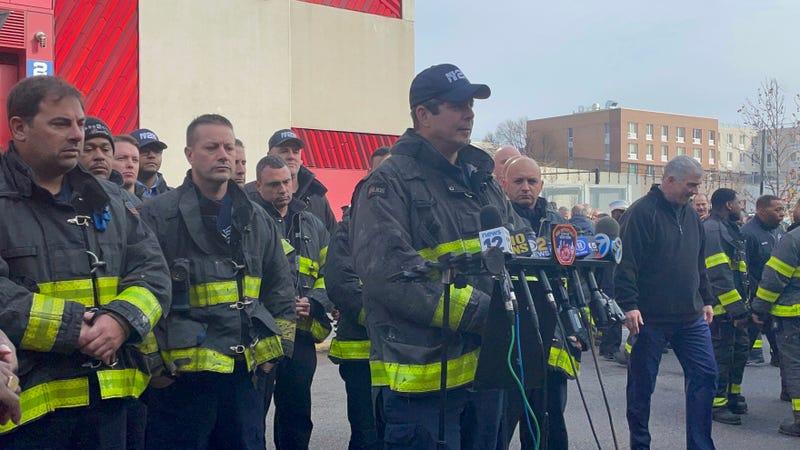 FDNY bunting ceremony honoring firefighter William “Billy” Moon II 