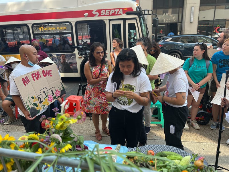 Protest outside of the U.S. Immigration and Customs Enforcement Philadelphia field office