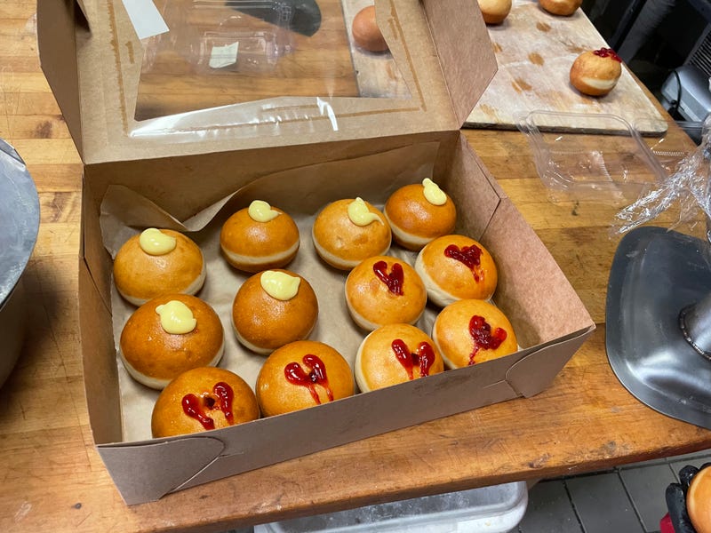 Many Jewish households in the Bay Area are likely indulging in a perhaps lesser known treat of the holiday — sufganiyot.