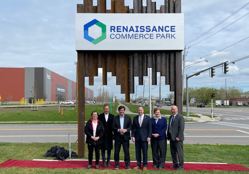 Renaissance Commerce Park sign unveil