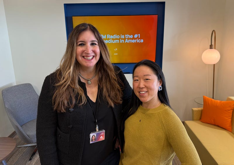 Gina Crash with Amy Blair, a jewelry non-metal artist & owner of Sun Ah Blair Jewelry and an American Craft Made Baltimore participant 