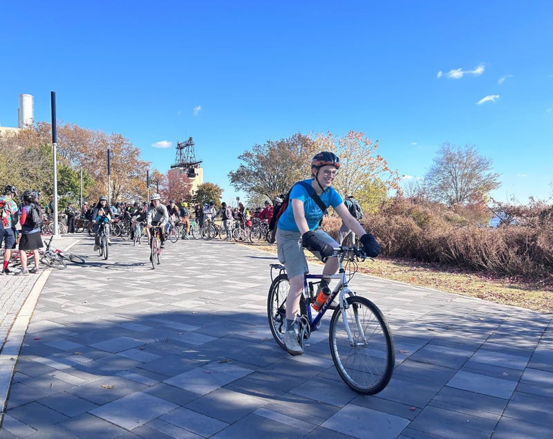 'Food drive on two wheels' brings out competitive side of Philly bike community to benefit Philabundance