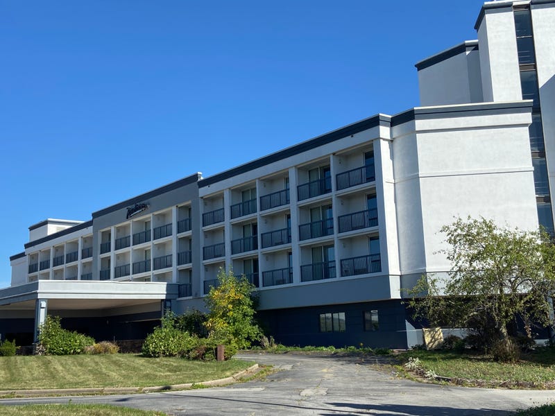 The former Radisson Hotel on Grand Island