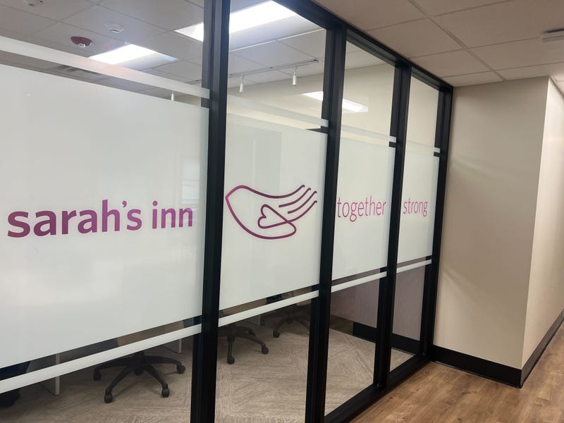 office door at Sarah's Inn