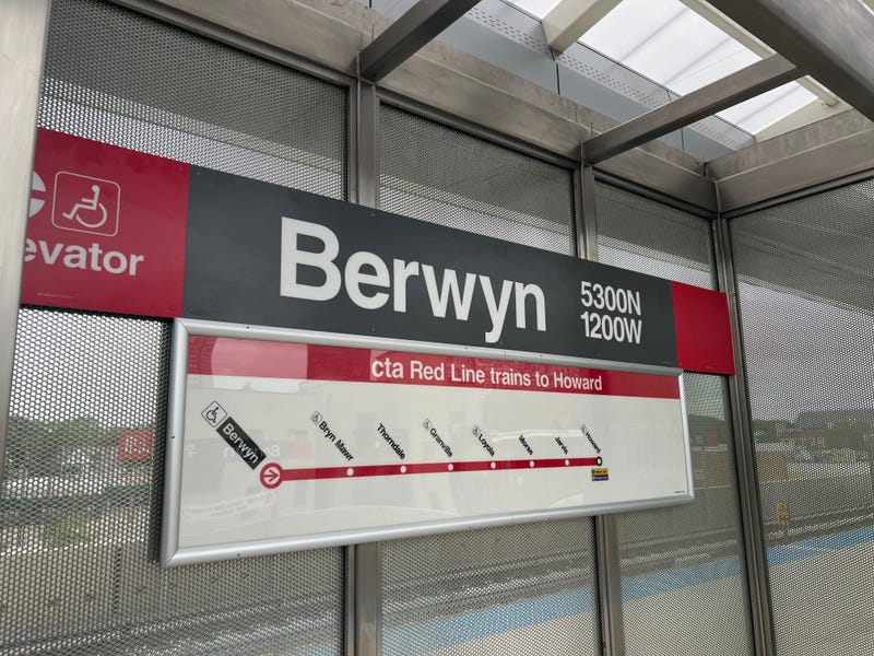 Berwyn is one of four new CTA Red Line stations that opened on the North Side Sunday. The stations are part of Phase One of the $2.1 billion Red and Purple Modernization (RPM) Project that started in 2019.