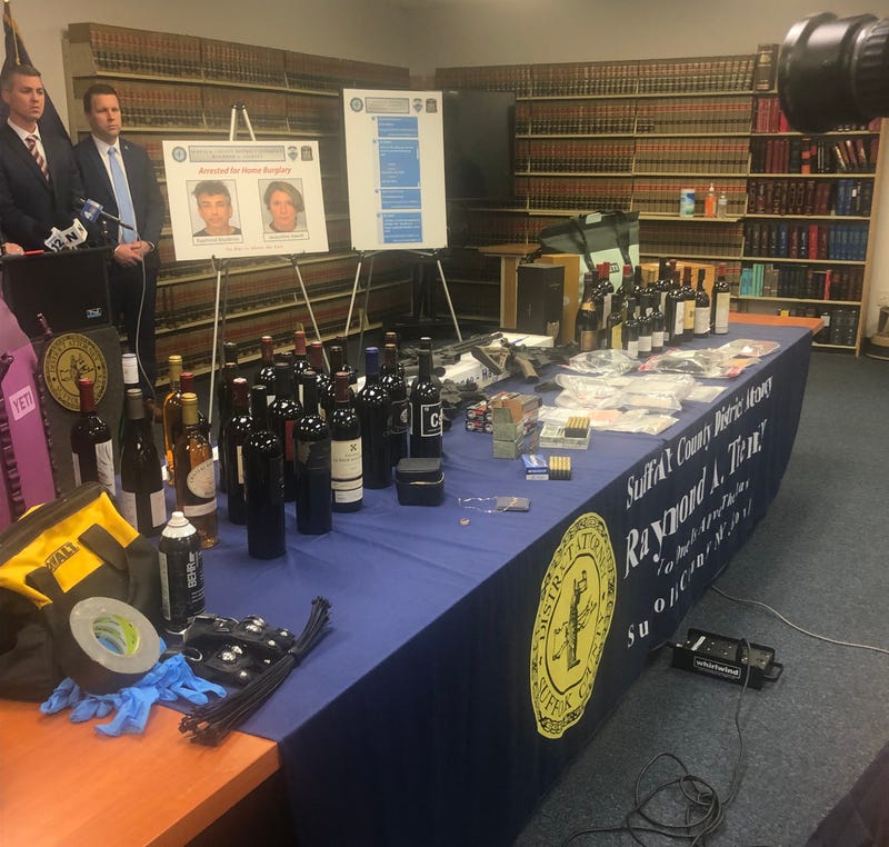 Items stolen from victim's homes