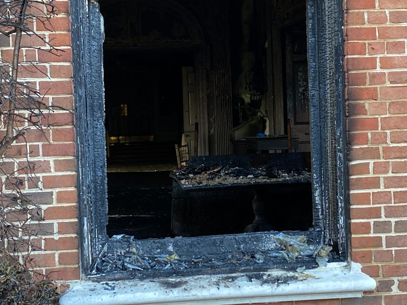 arson at governor's mansion
