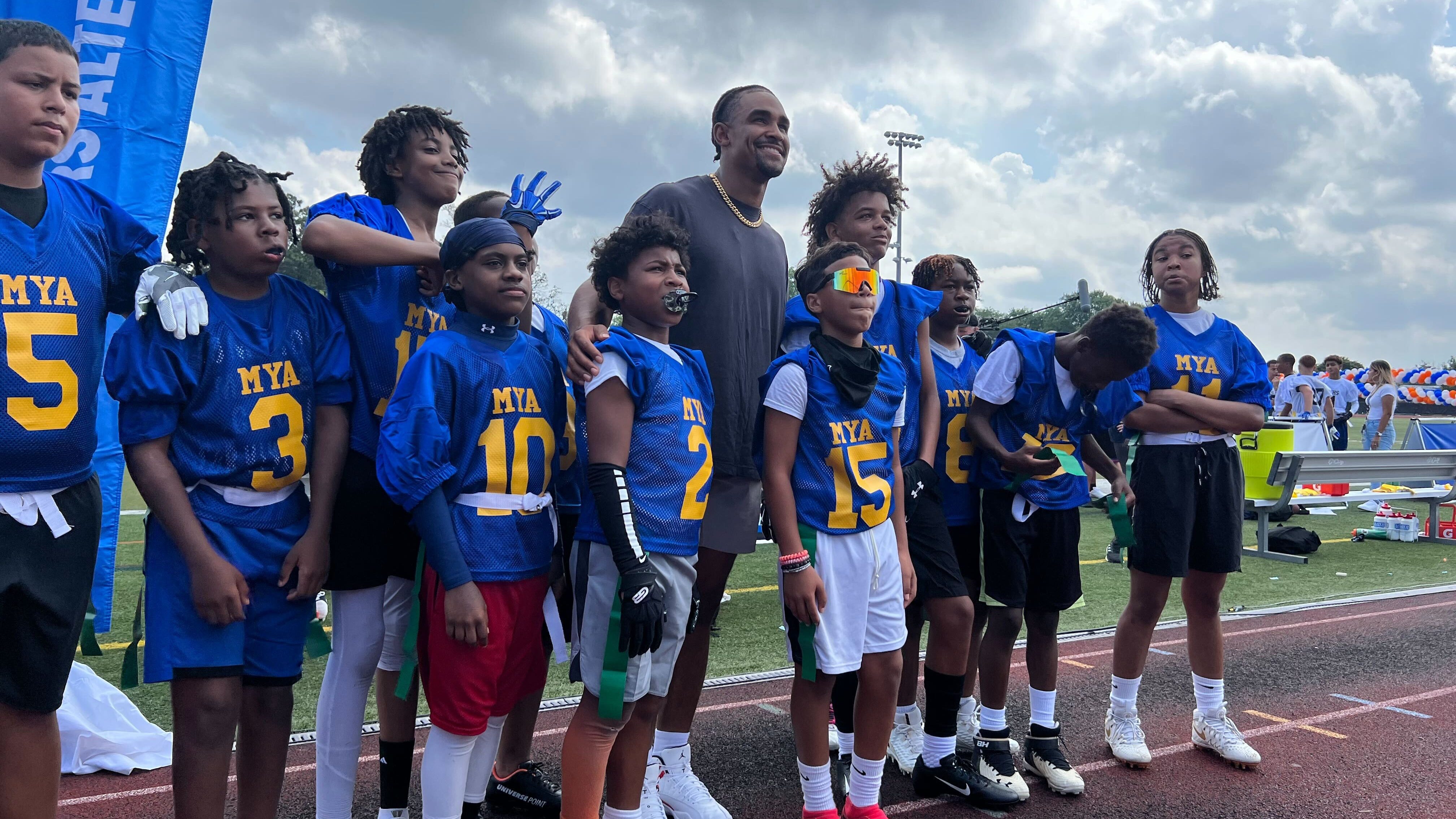 Kellogg’s announces $75K donation to Philly school athletics with a surprise appearance from Jalen Hurts
