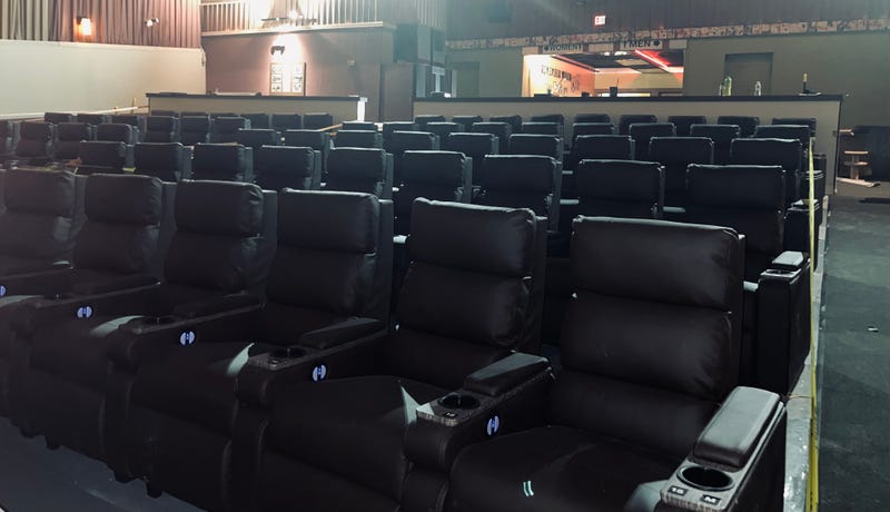 New reclining seats, with heating feature!