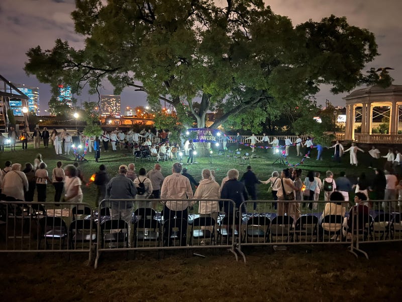 Fairmount Water Works vigil