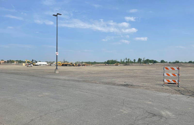 Stadium construction site for new Bills stadium