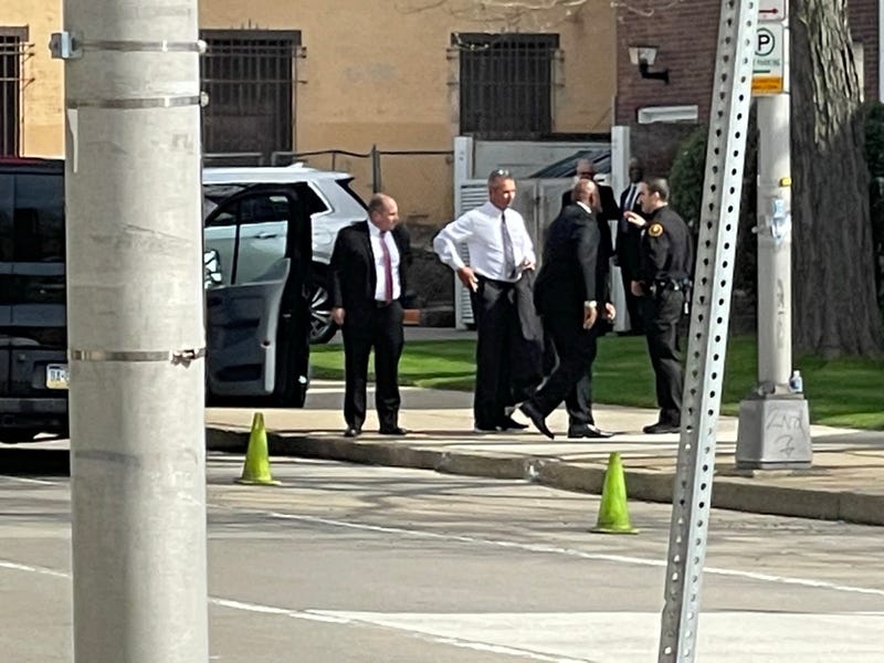 Urban Meyer at Haskins' funeral