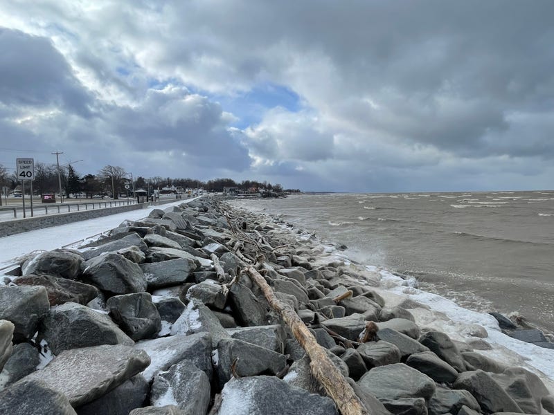 Lake Erie shoreline