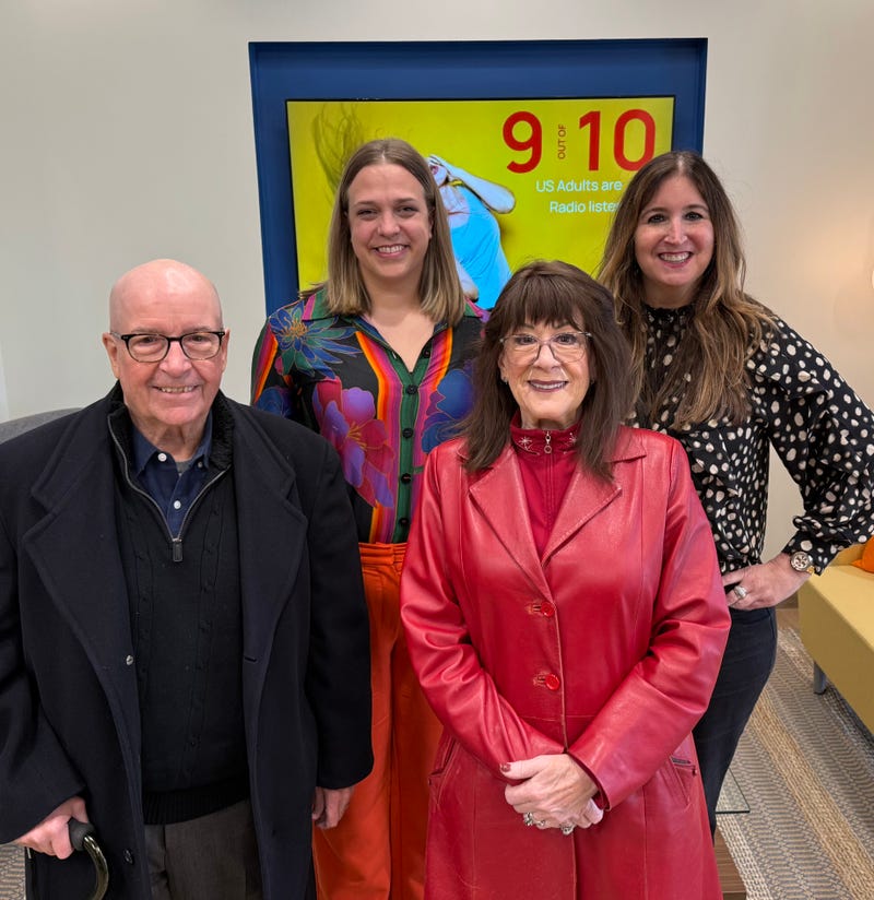 George & Sandra Bastinelli, Advocate, & Caitlin Starr, Executive Director, Brain Injury Association of Maryland with Gina Crash
