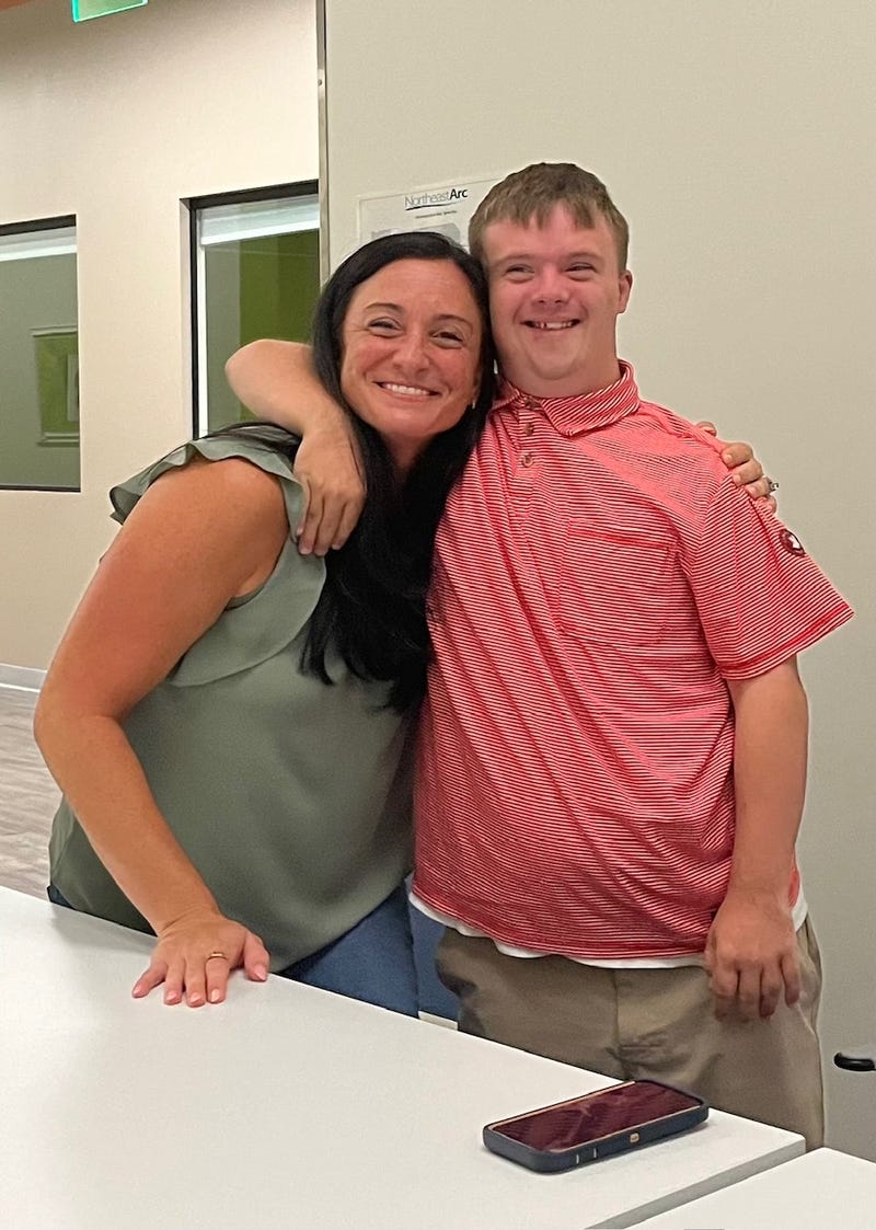 Kendra and Joey at the Northeast Arc