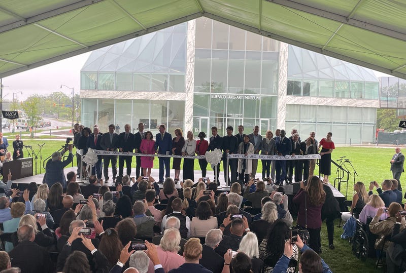 Ribbon cutting to re-open Buffalo AKG Art Museum