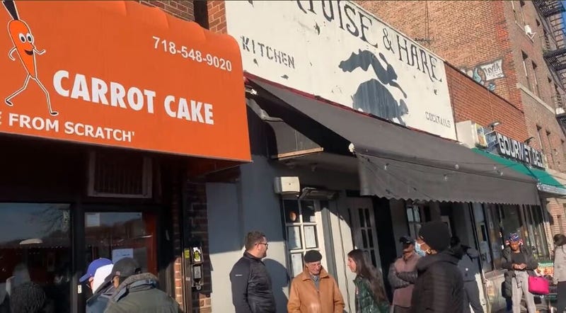 Lloyd's Carrot Cake in the Bronx.