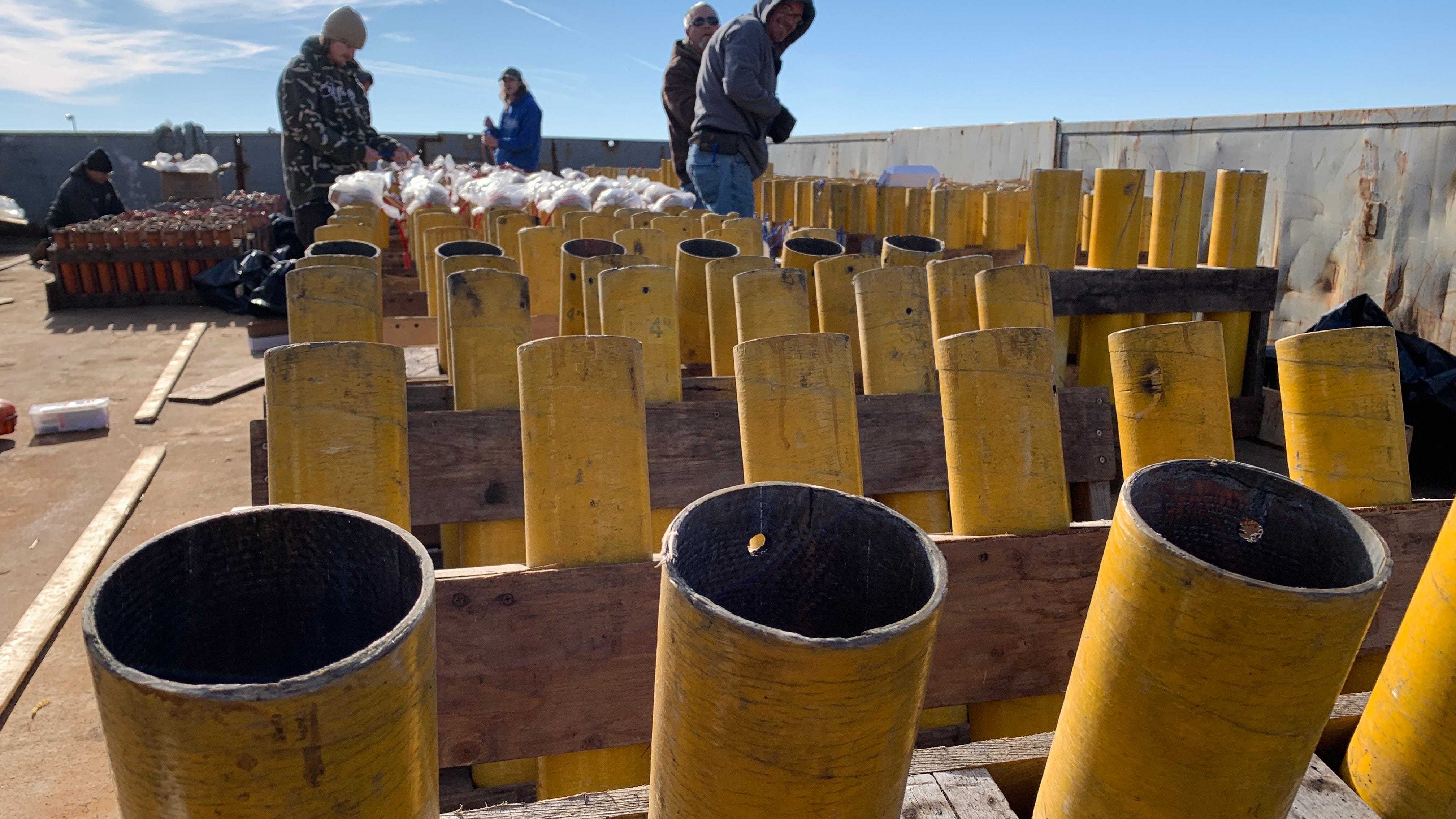 How fireworks are assembled for New Year’s Eve shows over the Delaware River