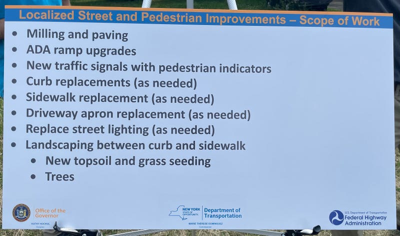 Kensington Expressway localized street and pedestrian improvements