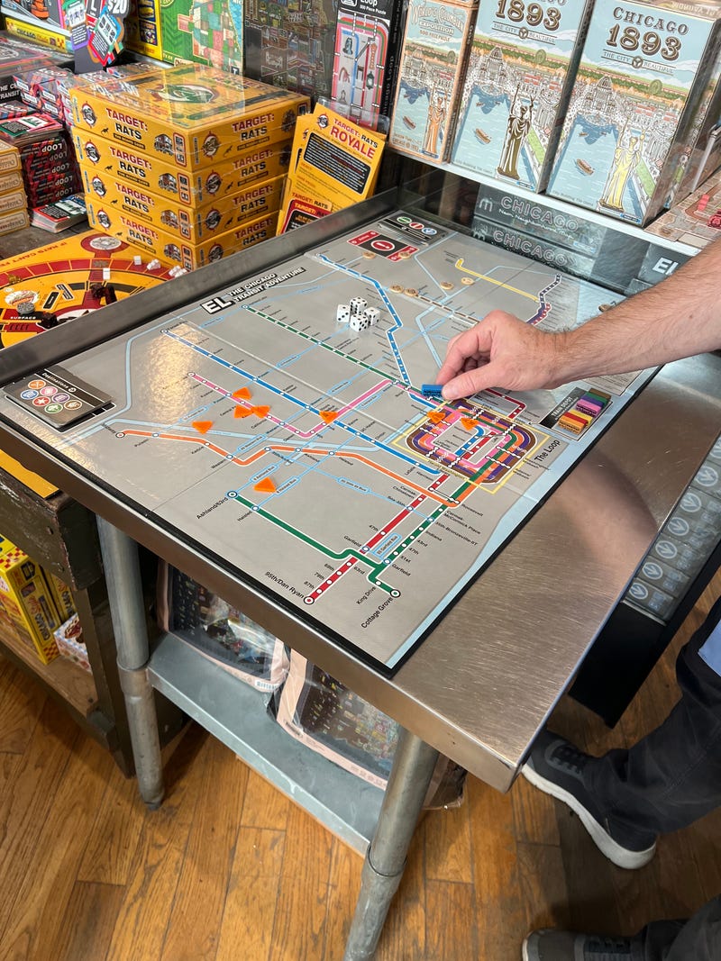 Chicago "L" board game