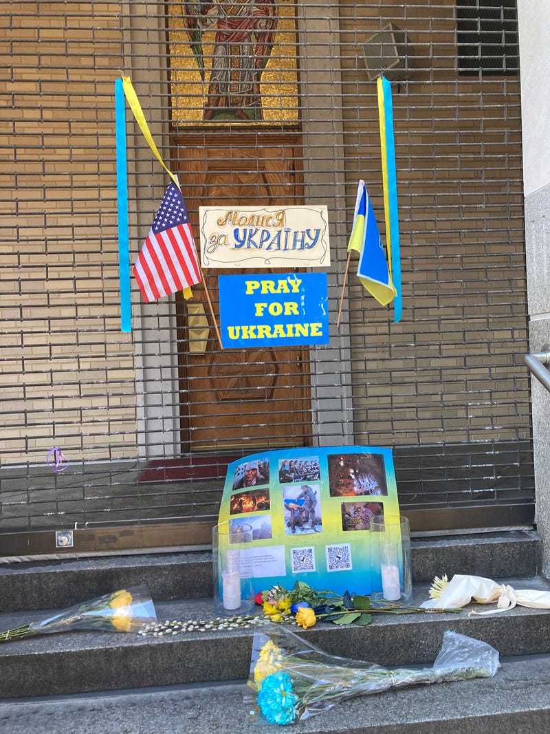 Memorial at Saint George Ukrainian Catholic Church