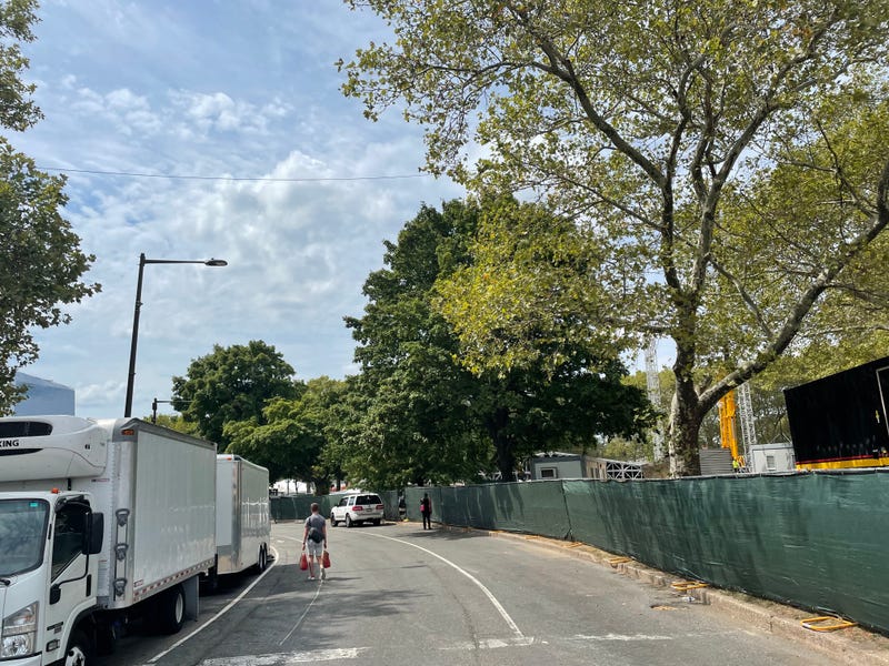 City officials say roads will reopen by rush hour Tuesday morning, but there will still be some street closures on and off through Tuesday as they fully clean up after the event.