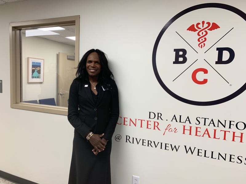 Riverview Wellness Center features a health clinic run by the Black Doctors Consortium.
