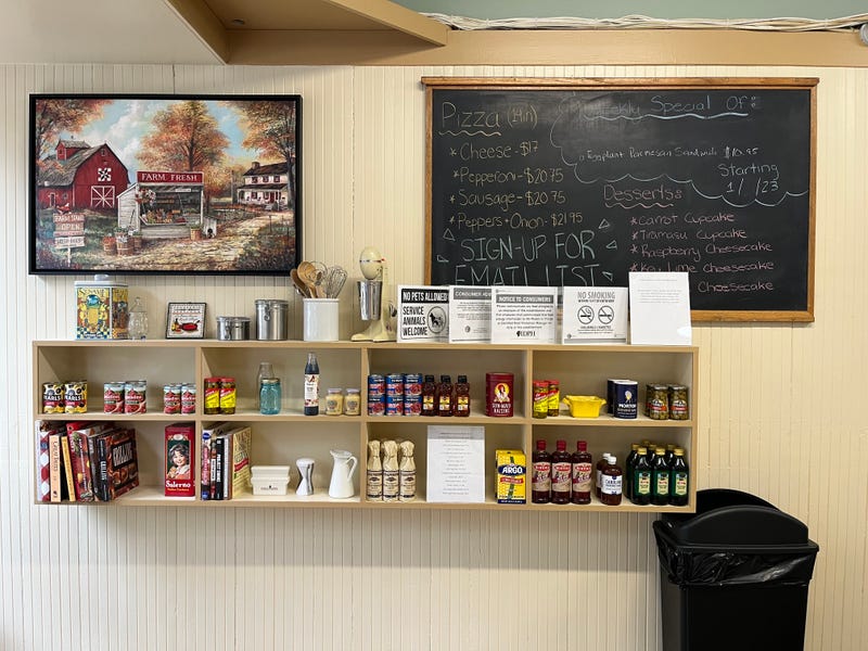 Craig Rutherford works the kitchen at Bojono's Express