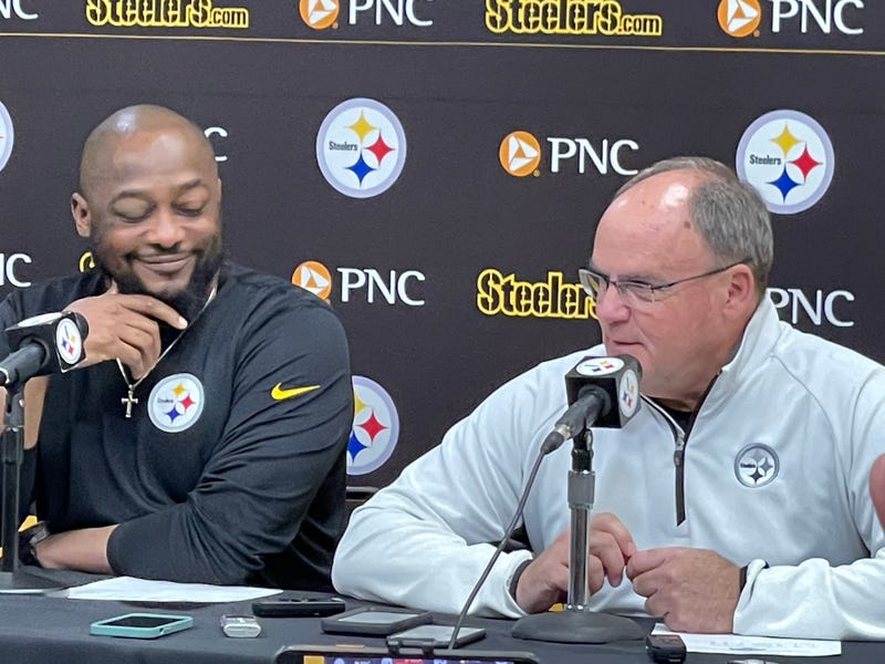 Kevin Colbert and Mike Tomlin