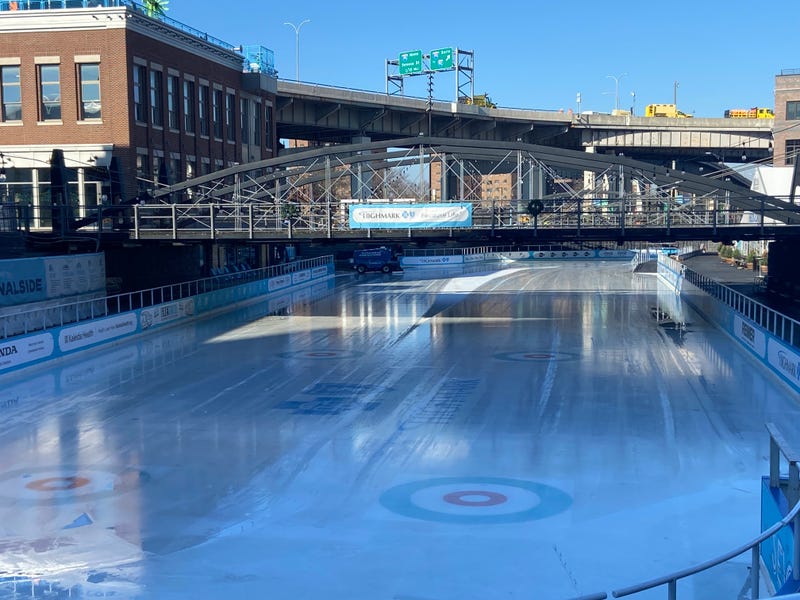 Canalside and Rotary rinks should both be open in the next few weeks.