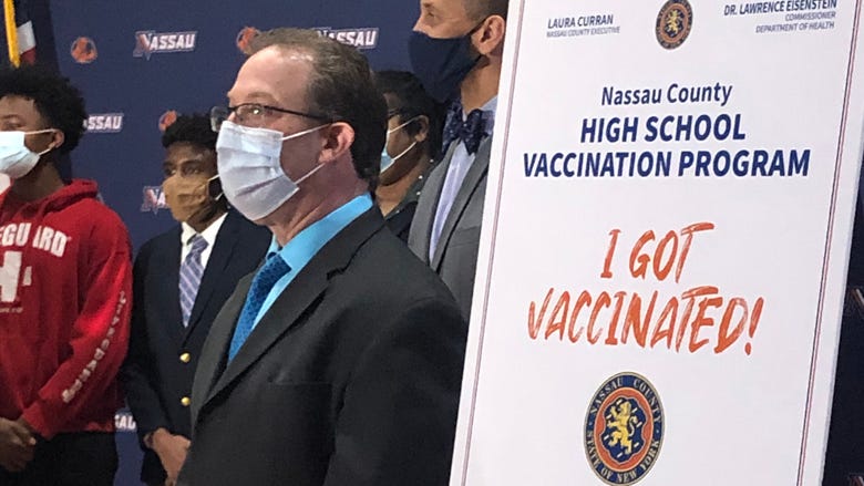 Dems accuse Nassau County health commissioner of flip-flopping on masks